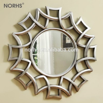 Custom decorative side wall round mirror cosmetic mirrors home hotel decor