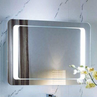 Norhs designer cheap price electric led lighted decorative restroom and bathroom illuminated mirrors for walls